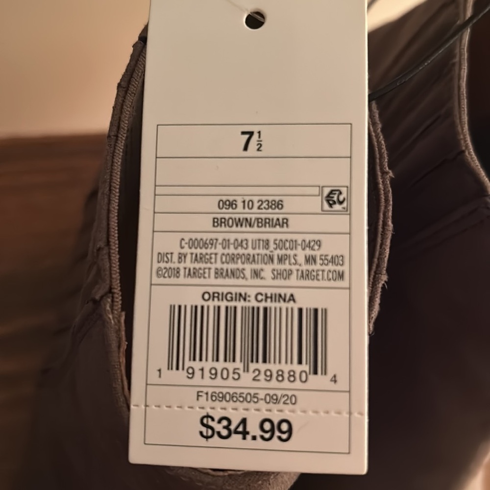 Nwt Universal Thread Briar Bootie - Color Brown -… - image 7